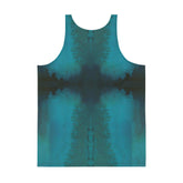 Close-up of NS 837 Men's Tank Top fabric detail.